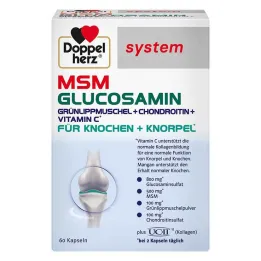 Κάψουλες Doppelherz MSM Glucosamine system, 60 τεμ