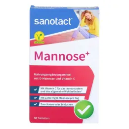 Δισκία Sanotact Mannose+ (30 τεμάχια)