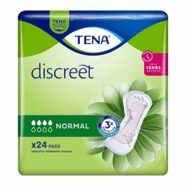 TENA® διακριτικά κανονικά επιθέματα για ακράτεια, 24 τεμαχίων