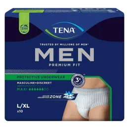 TENA® MEN PREMIUM FIT Παντελόνι Maxi L/XL για ακράτεια, 10 τεμάχια