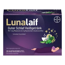Τσάντες ζεστού ροφήματος Lunalaif Good Sleep, 20 τεμ