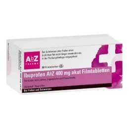 Ibuprofen AbZ 400 mg οξέα επικαλυμμένα με λεπτό υμένιο δισκία, 50 τεμ