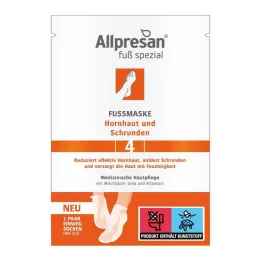 Μάσκα ποδιών Allpresan Foot Special Number 4 (1 συσκευασία)