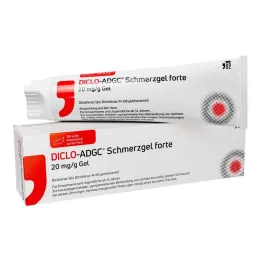 DICLO-ADGC® πήκτωμα πόνου forte 20 mg/g, 150 g