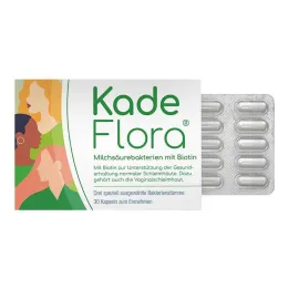 Βακτήρια γαλακτικού οξέος Kadeflora με κάψουλες βιοτίνης, 30 τεμάχια
