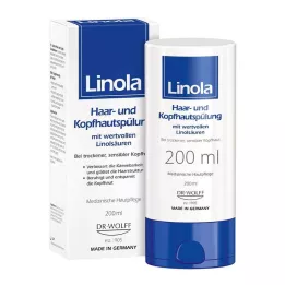 LINOLA Μαλακτικό για τα μαλλιά και το τριχωτό της κεφαλής, 200 ml