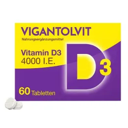 Vigantolvit 4.000 IU δισκία βιταμίνης D3, 60 τεμ