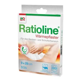 Ratioline θερμικά μπαλώματα λαιμού / ώμου 9x29 cm, 3 τεμ