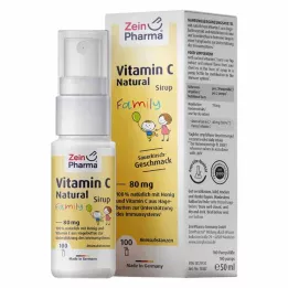 VITAMIN C NATURAL 80 mg Οικογενειακό Σιρόπι, 50 ml