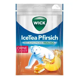 WICK Γλυκά ροδάκινου Icetea χωρίς ζάχαρη, 72 γρ