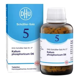 DHU Αλάτι Schüßler Νο. 5 δισκία Kalium phosphoricum D6, 900 τεμ