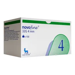 Κανούλες Novofine 4 mm 0,23x0,25 mm 32 G, 100 τεμάχια