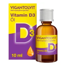 Vigantolvit 500 IU / σταγόνες ελαίου D3, 10 ml