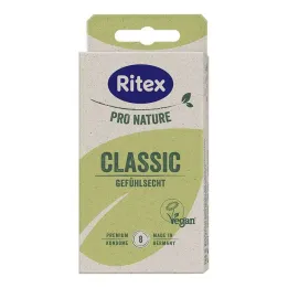 Βίγκαν προφυλακτικά Ritex Pro Nature Classic, 8 τεμ