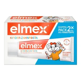 Παιδική οδοντόκρεμα Elmex 2 - 6 ετών σε συσκευασία duo, 2x50 ml