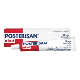 POSTERISAN οξεία 50 mg/g ορθική αλοιφή, 50 g