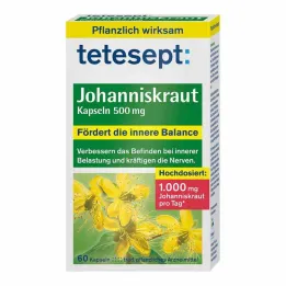 Tetesept St. Johns wort κάψουλες 500 mg, 60 τεμ