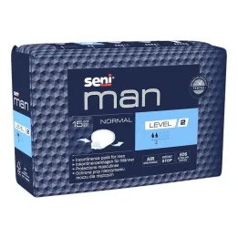 Επιθέματα ακράτειας Seni® Man κανονικό επίπεδο 2, 15 τεμάχια