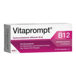 VITAprompt B12 1000 μικρογραμμάρια επικαλυμμένα με λεπτό υμένιο δισκία, 50 τεμ