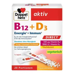 Doppelherz B12 + D3 Direct Pellets, 20 τεμ