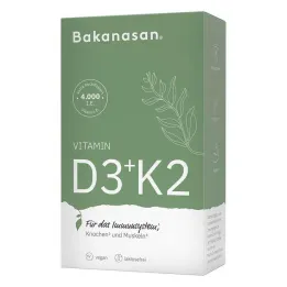 Κάψουλες Bakanasan Vitamin D3 + K2, 60 τεμ
