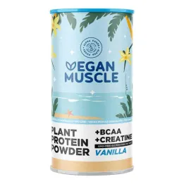 Vegan Muscle Protein Protein Vanilla + Creatine Powder (600 g)