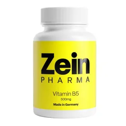 Βιταμίνη Β5 παντοθενικό οξύ 500 mg κάψουλες, 120 τεμάχια
