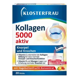 Klosterfrau Collagen 5000 active granulate sticks, 20 τεμάχια
