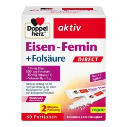 Doppelherz Iron-Femin Direct Pellets, 60 τεμ