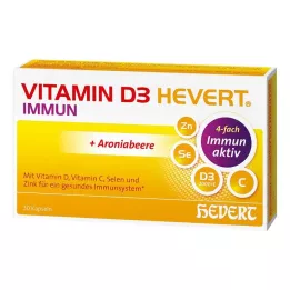 VITAMIN D3 HEVERT Immune κάψουλες, 30 τεμ