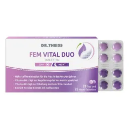 Ταμπλέτες Dr.Theiss Fem Vital Duo, 56 τεμ