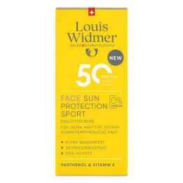 Widmer Sun Face Sun Protection Sport UV 50 χωρίς P., 50 ml