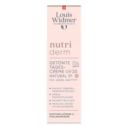 Widmer nutriderm φιμέ κρέμα ημέρας UV 20 natu.01 χωρίς P, 30 ml