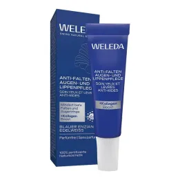 Weleda Αντιρυτιδική Μάτι & Lip Care Blue Gentian & Edelweiss, 10 ml