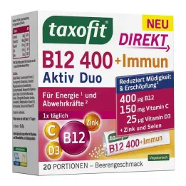 TAXOFIT B12 400 + Immune Direct Granules 20 τμχ Granules, 20 τεμ