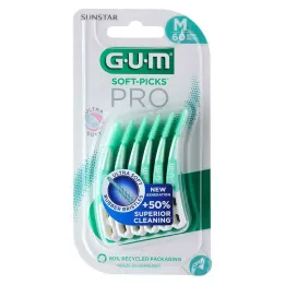 GUM Soft Picks Pro μεσαίο, 60 τεμ