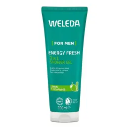 Weleda για Άντρες Energy Fresh 3 σε 1 Αφρόλουτρο, 200 ml