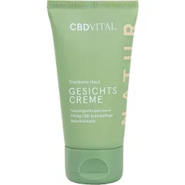 CBD VITAL κρέμα προσώπου για ξηρή επιδερμίδα, 50 ml