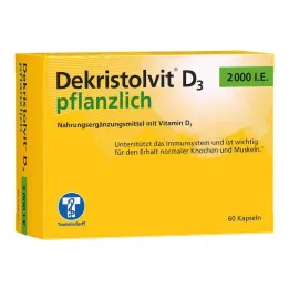 Dekristolvit D3 2000 IU φυτικές κάψουλες, 60 τεμάχια