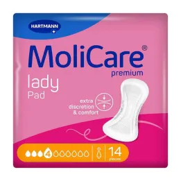 Molicare Premium lady Pad 4 σταγόνες, 14 τεμ