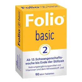 Folio 2 βασικά επικαλυμμένα με λεπτό υμένιο δισκία, 90 τεμ
