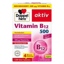 Doppelherz Vitamin B12 500 δισκία, 120 τεμ
