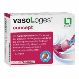 Vasologes concept επικαλυμμένα με λεπτό υμένιο δισκία, 120 τεμ