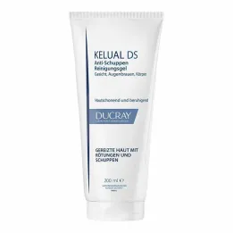 Ducray Kelual DS τζελ καθαρισμού κατά της πιτυρίδας, 200 ml