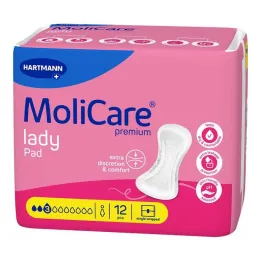 Molicare Premium lady Pad 3 σταγόνες, 12 τεμ