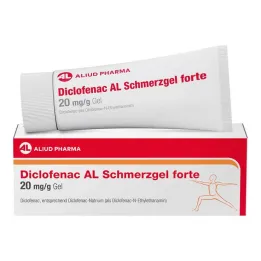 Γέλη πόνου Diclofenac AL forte 20 mg/g gel, 180 g
