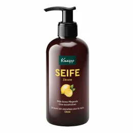 Kneipp σαπούνι λεμόνι σαπούνι περιποίησης με απαλό άρωμα, 250 ml