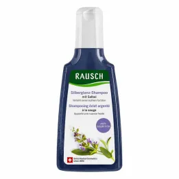 Σαμπουάν Rausch silver shine με φασκόμηλο, 200 ml