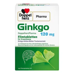Ginkgo DoppelherzPharma 120 mg επικαλυμμένα με λεπτό υμένιο δισκία, 120 τεμ