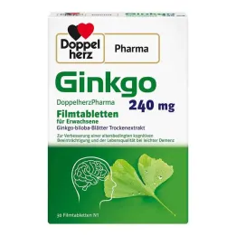 Ginkgo DoppelherzPharma 240 mg επικαλυμμένα με λεπτό υμένιο δισκία, 30 τεμ